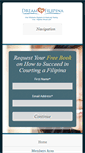 Mobile Screenshot of dreamfilipina.com